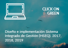 CLICK ON GREEN. Diseño e implementación Sistema Integrado de Gestión (HSEQ). 2017, 2018, 2019