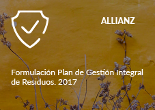 ALLIANZ. Formulación Plan de Gestión Integral de Residuos. 2017