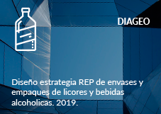 DIAGEO. Diseño estrategia REP de envases y empaques de licores y bebidas alcohólicas. 2019.