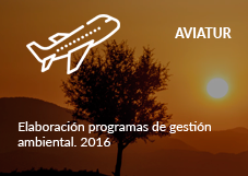 AVIATUR. Elaboración programas de gestión ambiental. 2016