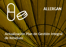 ALLERGAN. Actualización Plan de Gestión Integral de Residuos